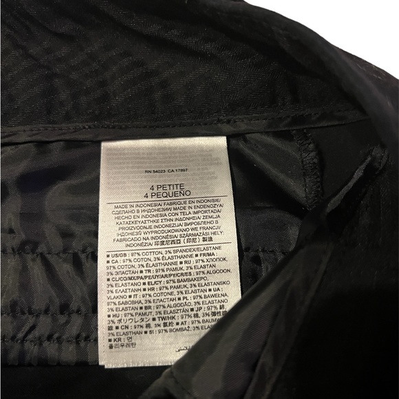 Banana Republic Hampton Fit Women's Pants Size 27/4 Petite - Picture 5 of 5